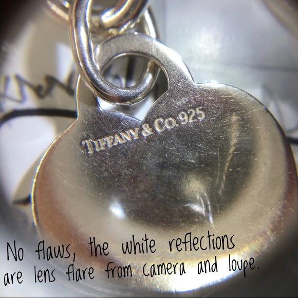 Tiffany Classic Heart Tag Toggle Necklace 925 - Picture 3 of 5